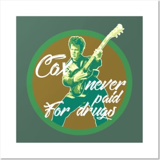 Cox Never Paid for Drugs Reefer Ver. Posters and Art